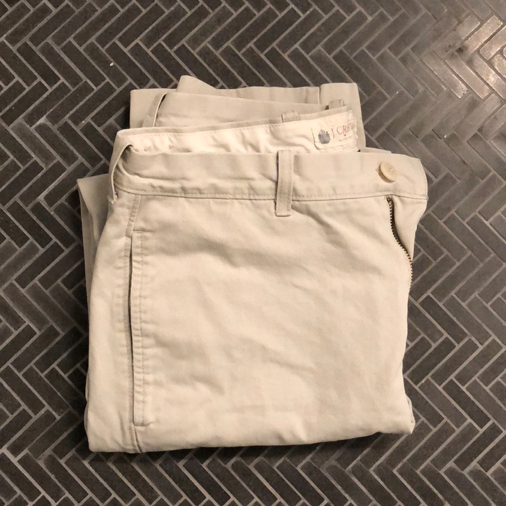JCrew 32x34 khaki pants